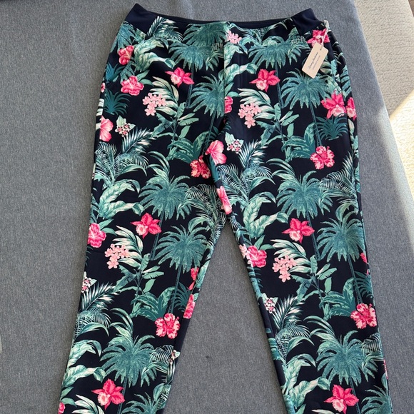 Tommy Bahama Pants - Tommy Bahama Everyday Active Floral Tropical Print Pants NWT